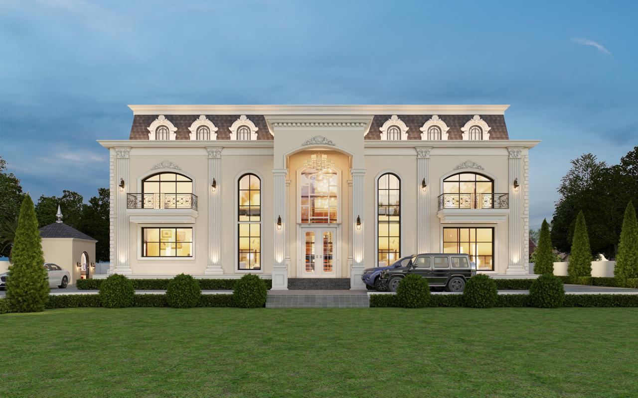 Mansion Facade Design