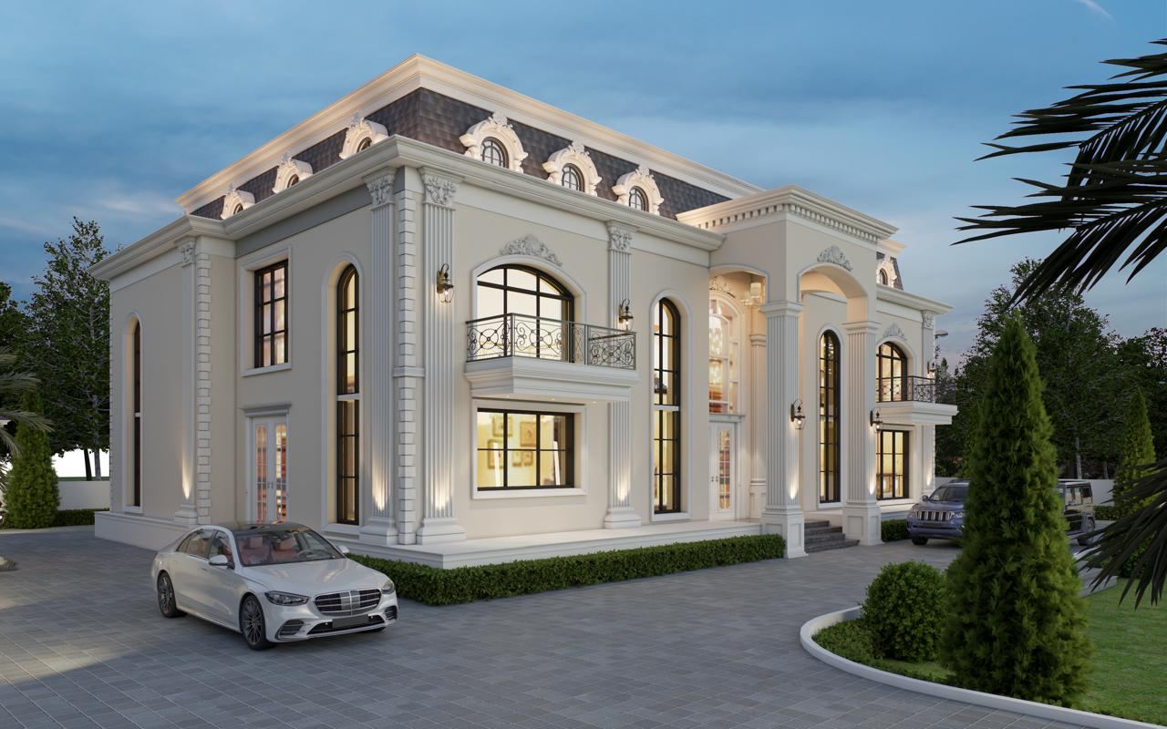 Mansion Side Elevation