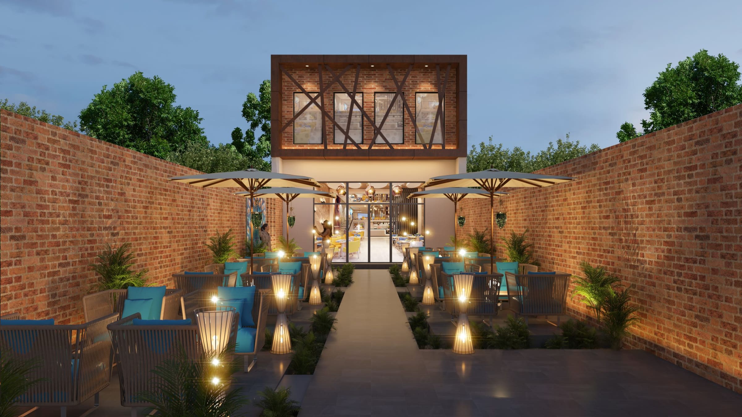 Residential exterior design Jalandhar