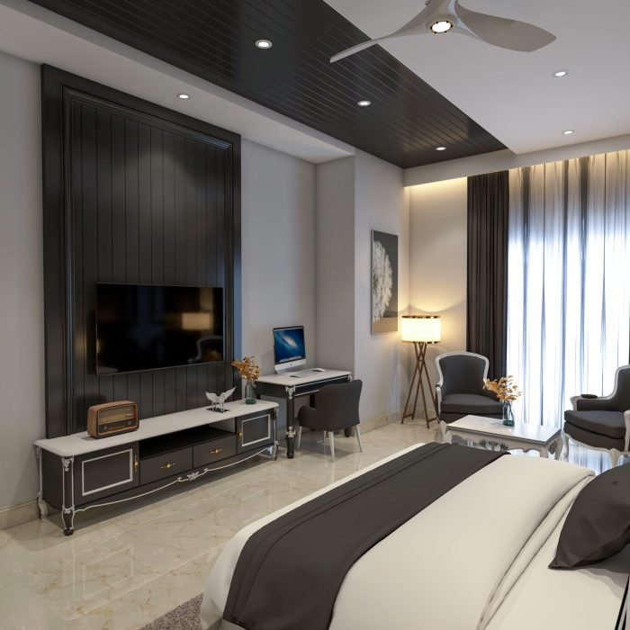 Bedroom Interior Designs By SpaceCreators Jalandhar