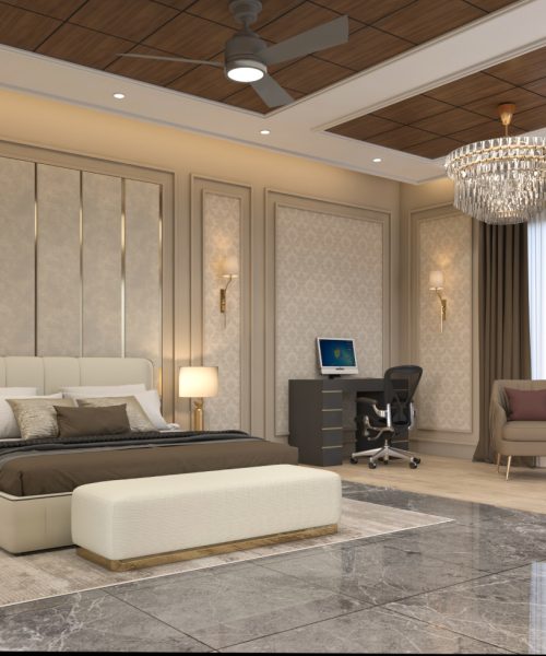 Bedroom Interior Designs By SpaceCreators Jalandhar