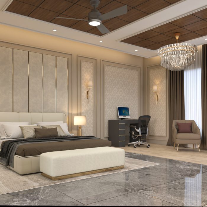 Bedroom Interior Designs By SpaceCreators Jalandhar